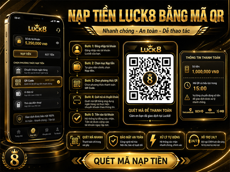 Quét QR nạp tiền